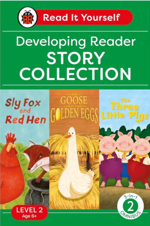 Ladybird Read It Yourself Level 2 Book 2: Developing Reader Omnibus: 3-in-1 Story Collection